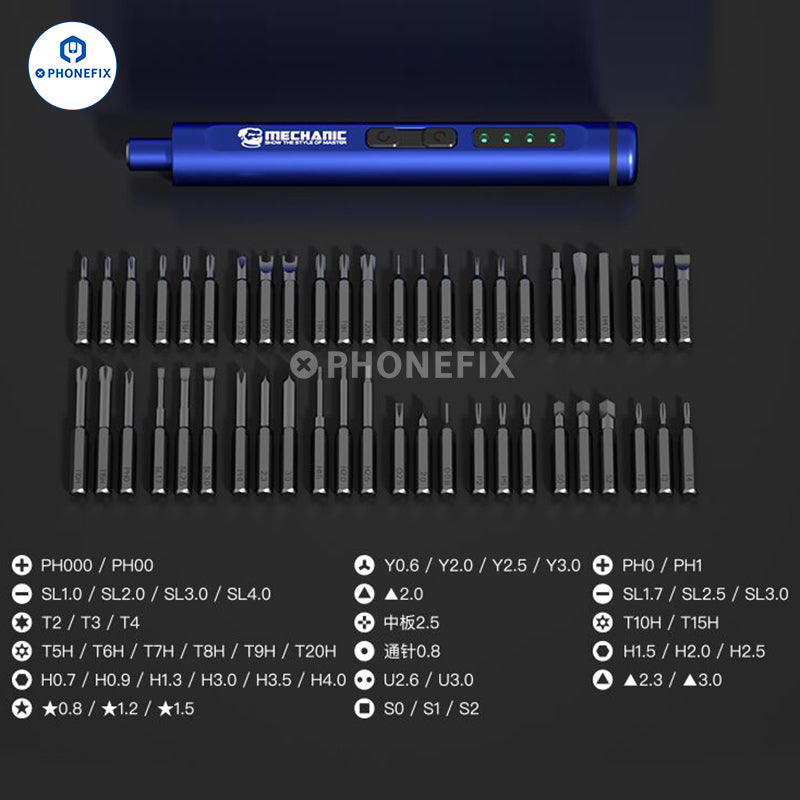 MECHANIC ES480 48 In 1 Electric Screwdriver Phone Disassembly Set