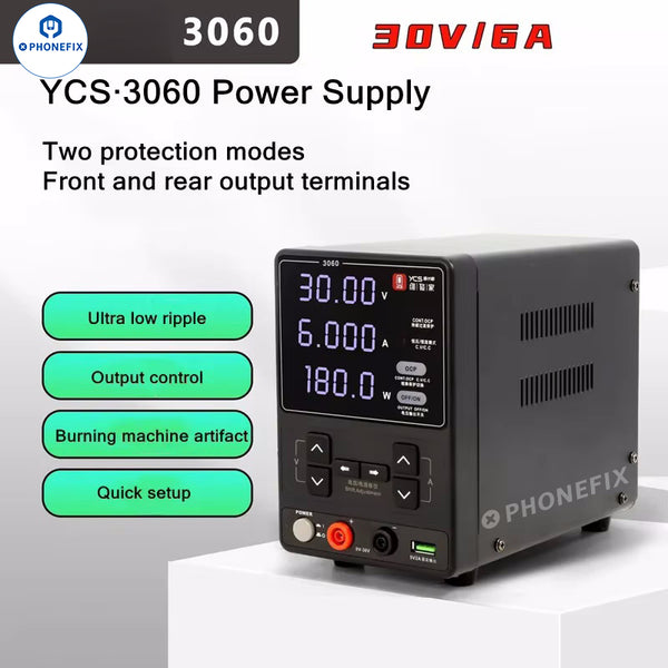 YCS 3060 180W 30V 6A DC Power Supply Phone PCB Repair Ammeter