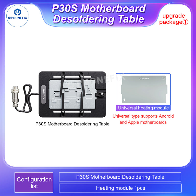 i2C P30S PCB Heating Desoldering Platform for iPhone X-16 Pro Max