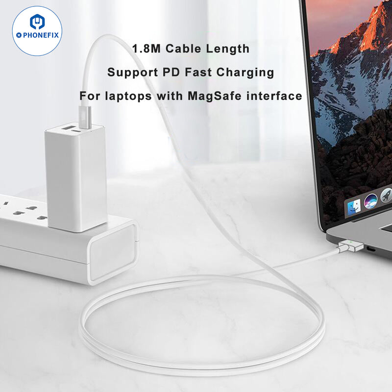 Type C to Magsafe 2 PD Fast Charging Cable For iPhone MacBook