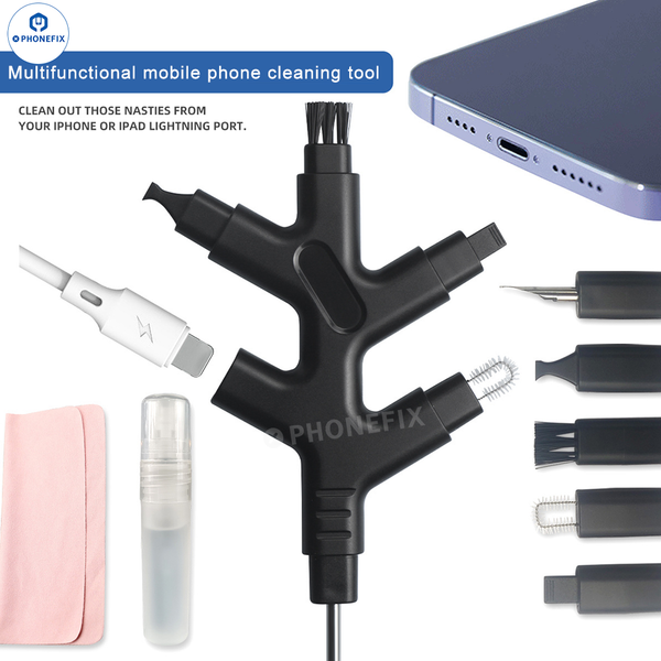 Mobile Phone Cleaning Kit Charging Port Headphones Cleaner