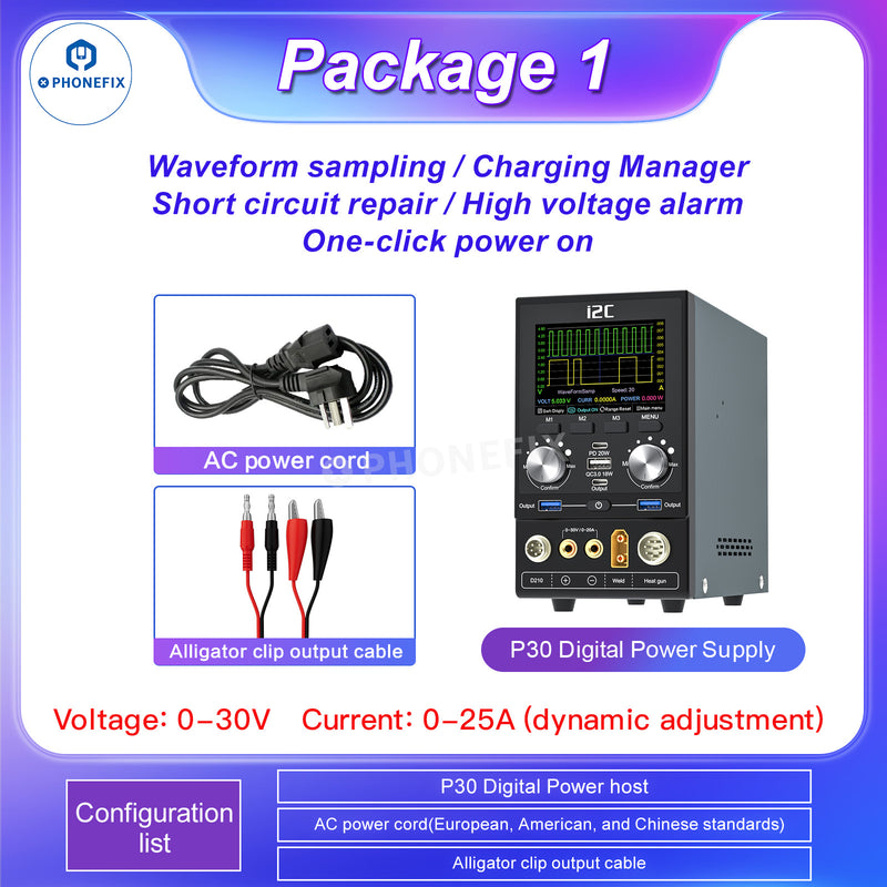 i2C P30S Integrated Phone Repair Platform 10-in-1 Extendable Module