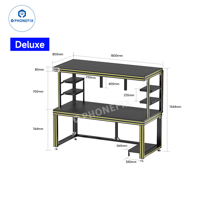 Mechanic Mobile Phone Repair Workbench With High Brightness LED Light