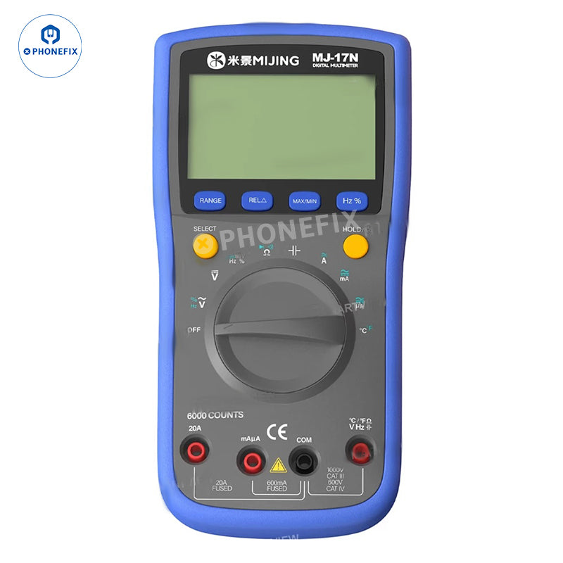 MIJING MJ-17N Auto Digital Multimeter Voltage Current Tester