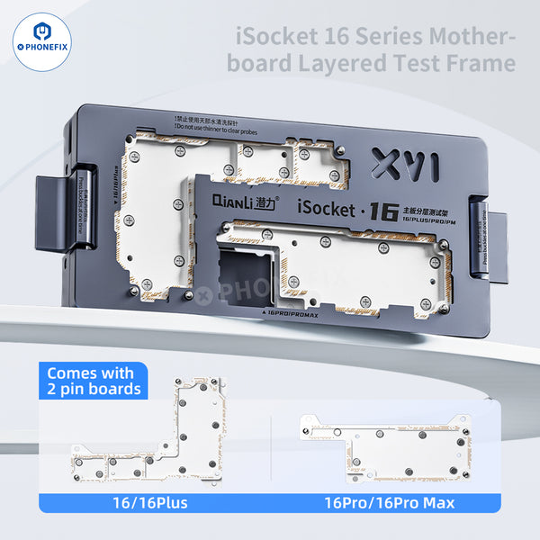 QianLi iSocket iPhone 16 Series 4-In-1 Motherboard Layered Test Fixture