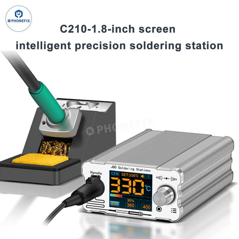 ZH-C210 Pro Precision Soldering Station With C210 Iron Tips