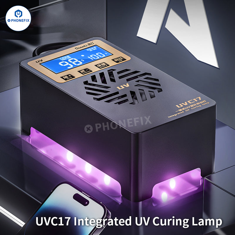 QianLi UVC17 Digital UV Curing Lamp For Phone Screen Repair