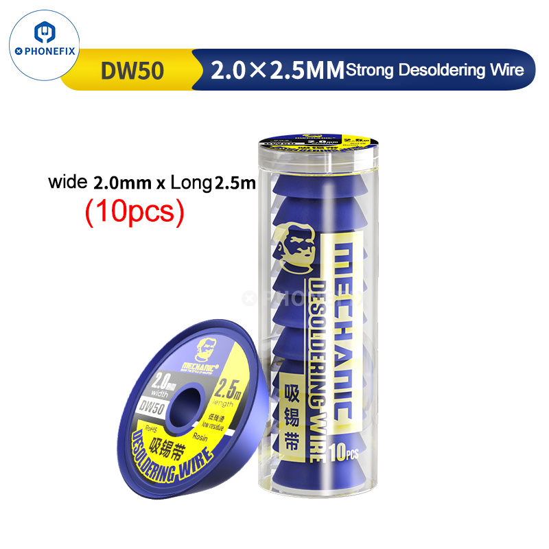 MECHANIC R300 DW50 Solder Wick Remover Desoldering Wire