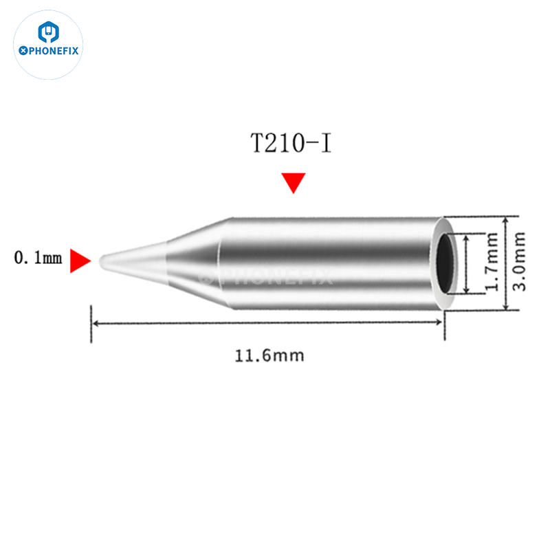 Replaceable Head for Recovering Dead C115/245/210 Soldering Tip