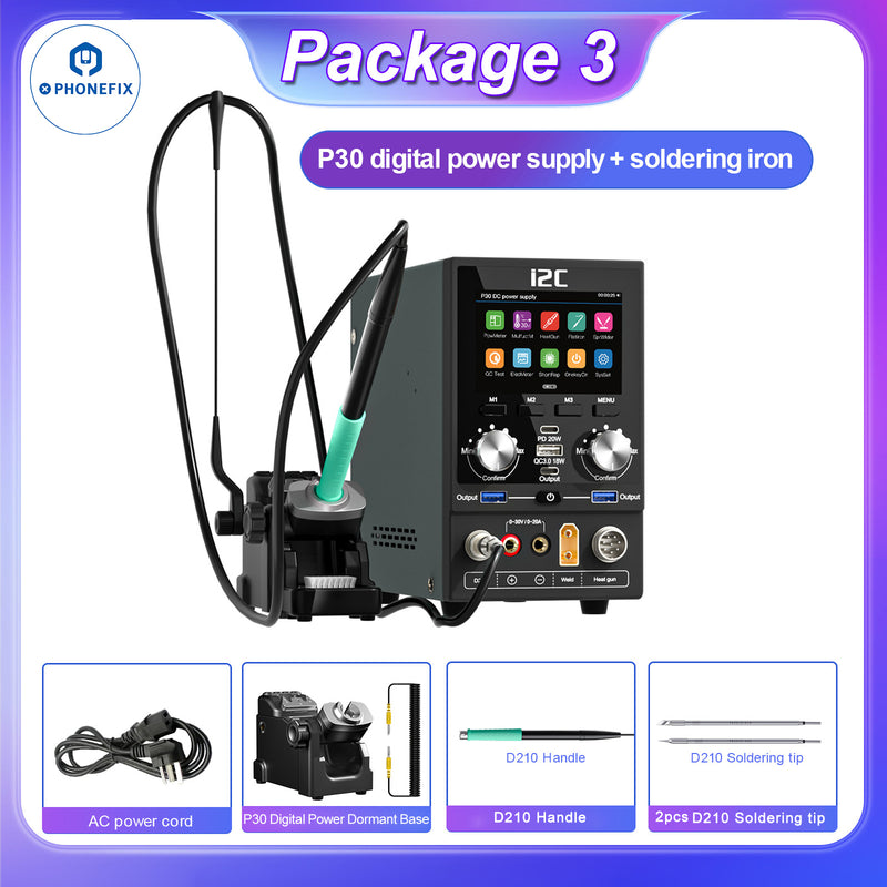 i2C P30 Digital Power Supply Multi-function Phone Repair Platform