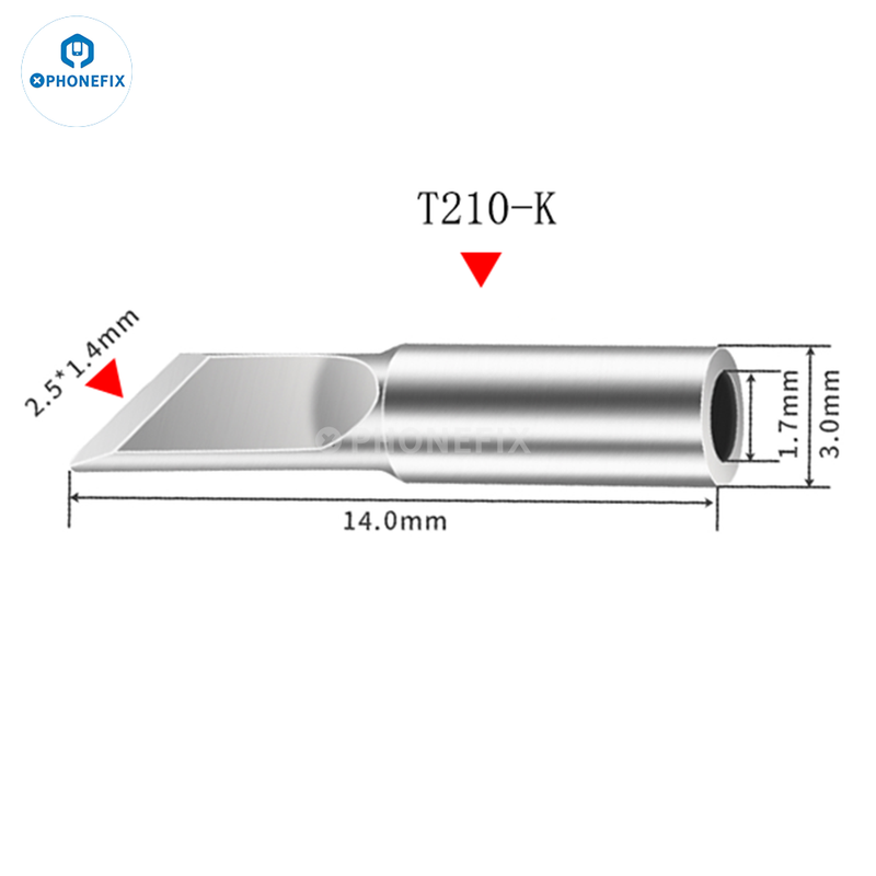 Replaceable Head for Recovering Dead C115/245/210 Soldering Tip