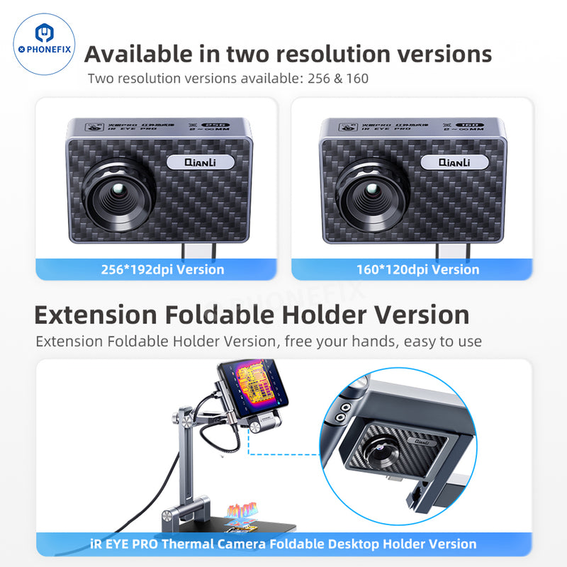 QianLi Fire Eye Pro Infrared Thermal Camera PCB Fault Diagnosis Tool