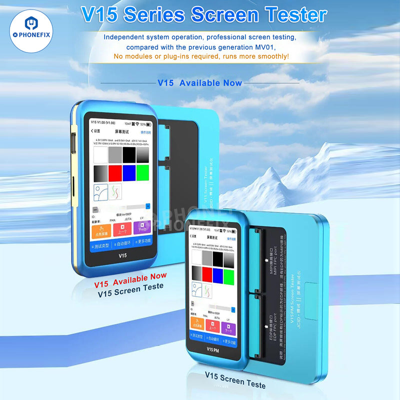 JCID V15 V15PM Screen Tester For iPhone Android Screens Testing