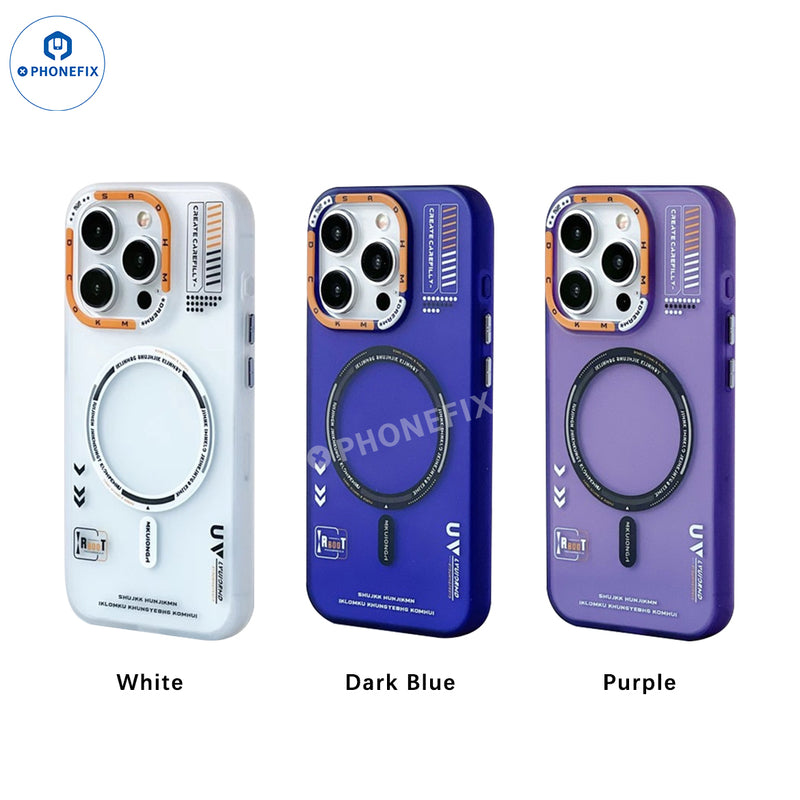 For iPhone 16 Pro Max Silicone Case With MagSafe Logo