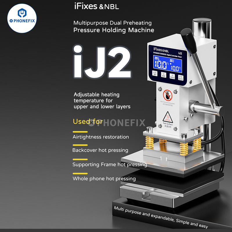 iFixes iJ2 Multi-purpose Dual Preheating Holding Pressure Machine