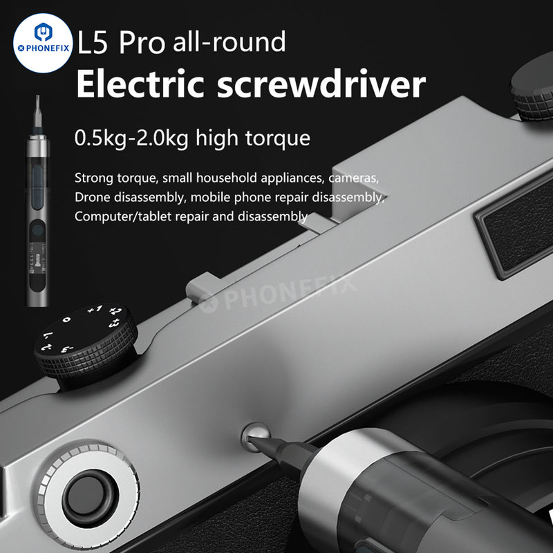 L5Pro Electric Screwdriver Mobile Repair Disassembly Tool Kit