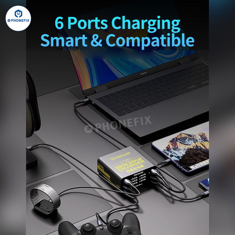 MECHANIC F-POWER 6 6S 6P Fast Charging Station Multi-Port Charger