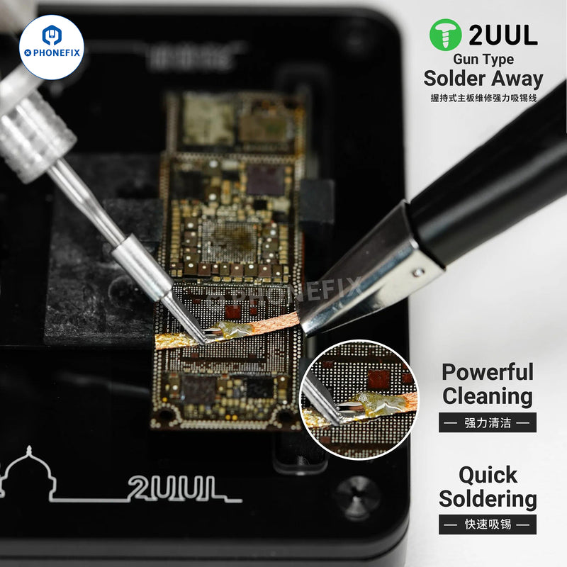 2UUL CY2015 Mobi Solder Away Desoldering Wick For PCB Repair