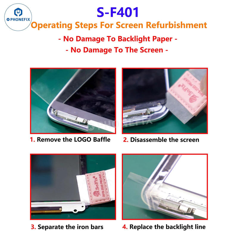 SoFix S-F401 Screen Removal Tool For MacBook LCD Refurbishment