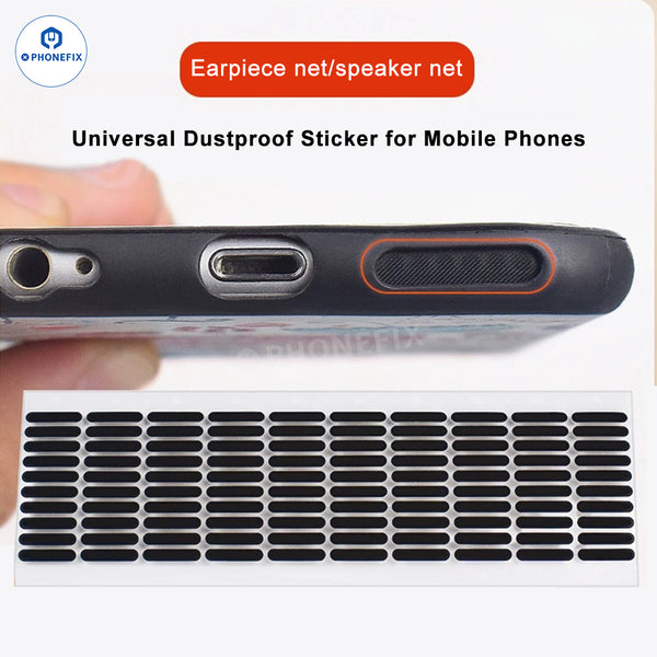 Universal Phone Dustproof Net Speaker Earpiece Sticker