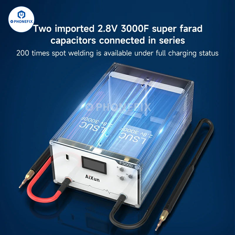 AiXun F3000 Farad Capacitor Spot Welder Battery Welding Machine