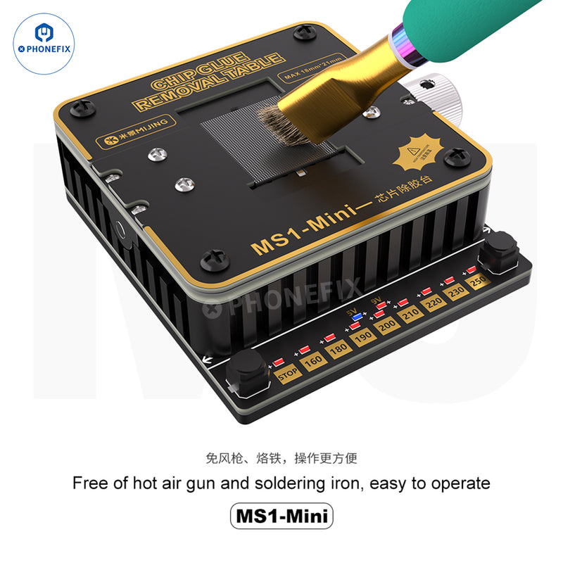 MIJING MS1-MINI Chip Glue Removal Table Heating Platform