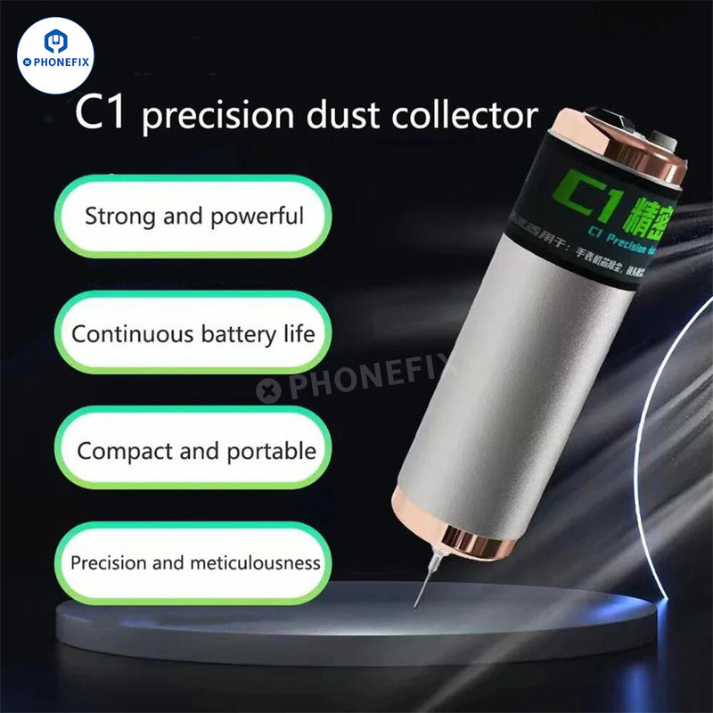 C1 Dust Collector For Phone PCB Camera Lens Charging Port Cleaning