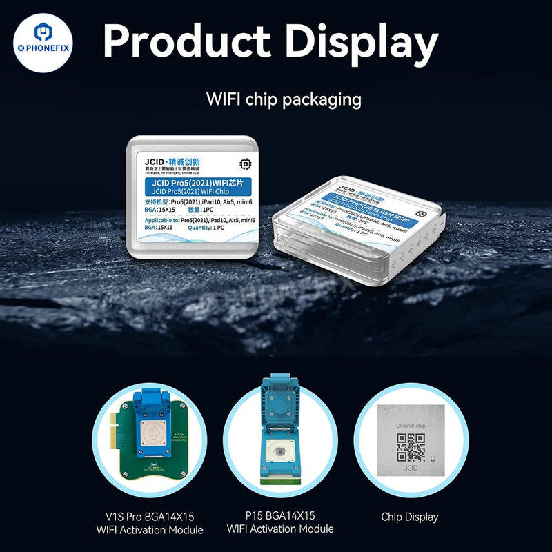 JCID WIFI Chip Unbind Activation Module for iPhone 12-16 Pro Max