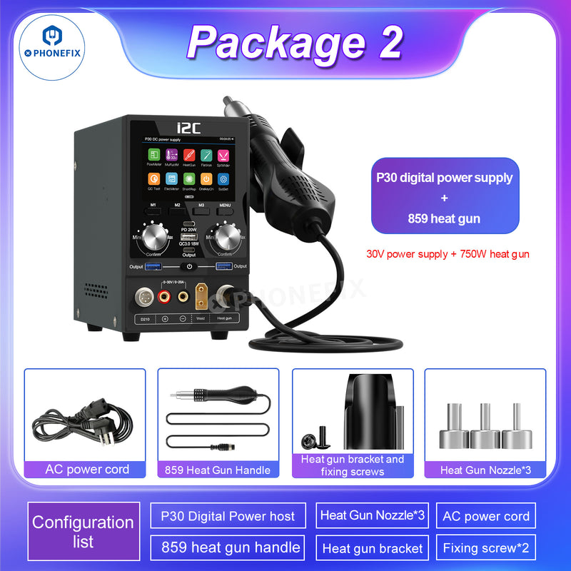 i2C P30 Digital Power Supply Multi-function Phone Repair Platform