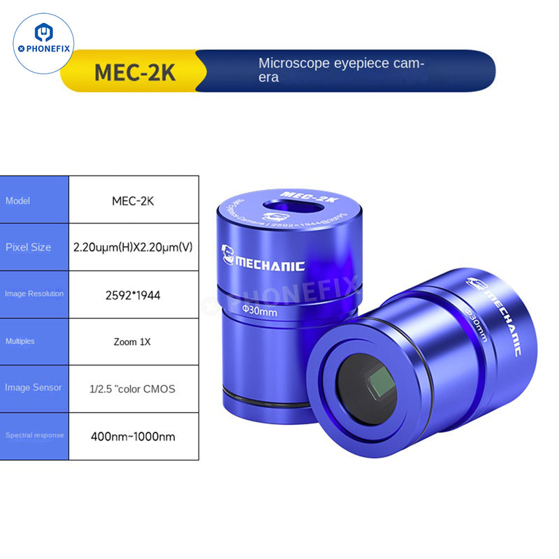 MECHANIC MEC 4K 2K HD Electronic Eyepiece Camera for Stereo Microscope