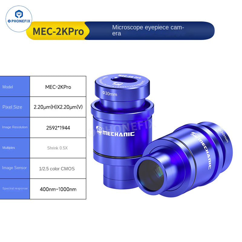 MECHANIC MEC 4K 2K HD Electronic Eyepiece Camera for Stereo Microscope