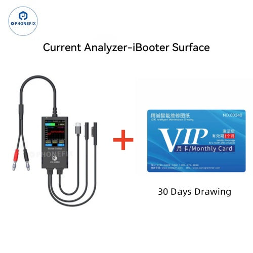 JC Drawing iBooter Surface Current Analyzer Real-time Data Monitoring