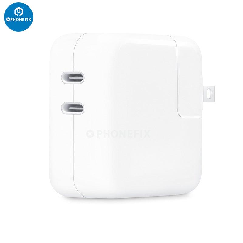 35W Dual USB-C Port Compact Power Adapter for iPhone iPad MacBook - CHINA PHONEFIX