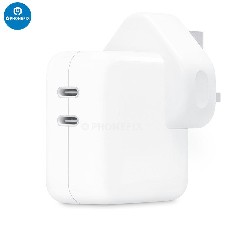 35W Dual USB-C Port Compact Power Adapter for iPhone iPad MacBook - CHINA PHONEFIX