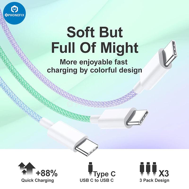35W USB-C Charge Cable Data Transfer Line For iPhone 15 Series
