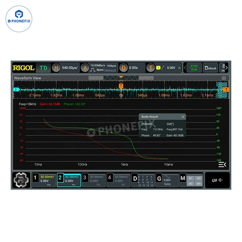 RIGOL DHO914 DHO924S Digital Oscilloscope 4 Channels 250MHz