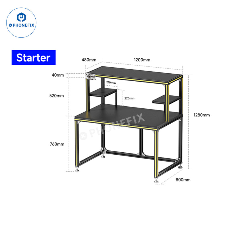 Mechanic Mobile Phone Repair Workbench With High Brightness LED Light