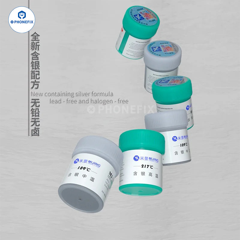 MiJing 138A 158A 190A 217A Lead-free Solder Tin Paste