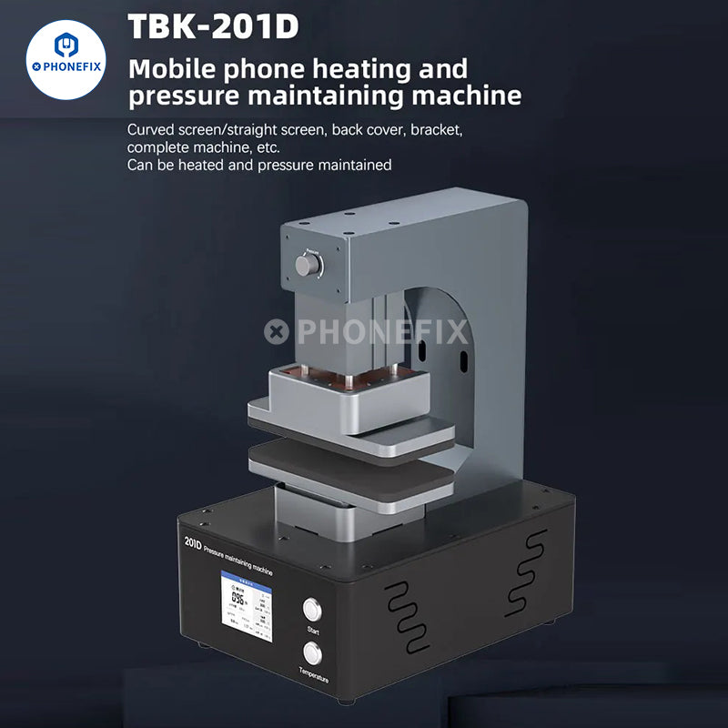 TBK 201D 201P Heating Pressure Machine For Phone Screen Back Cover Bracket