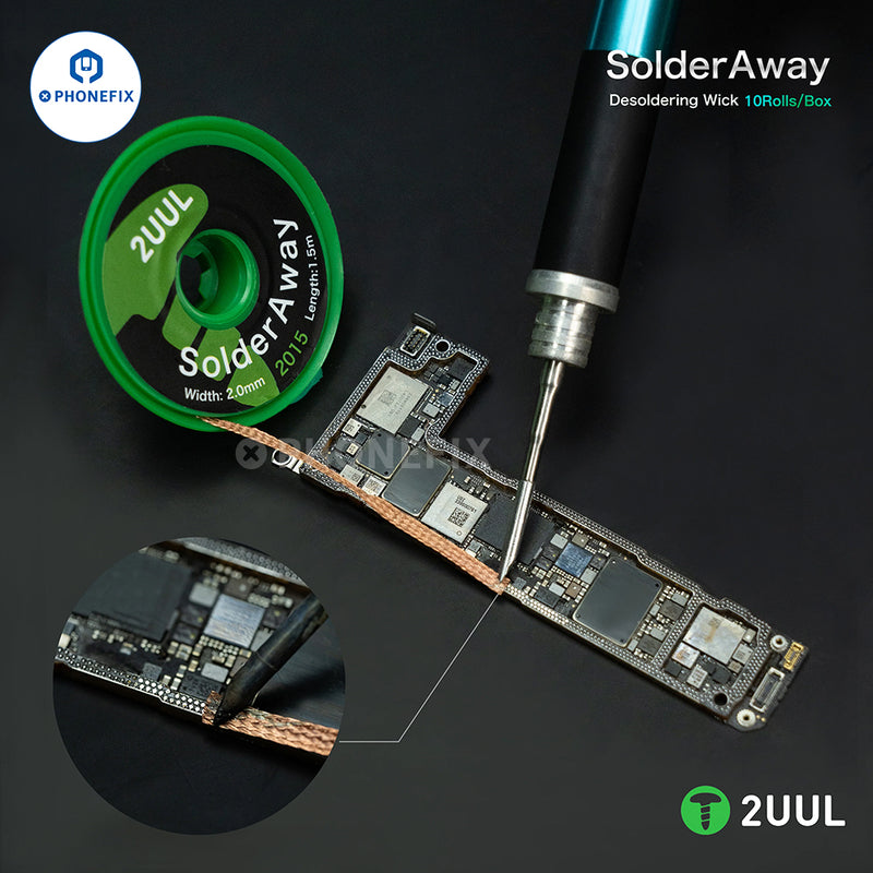 2UUL CY2015 Mobi Solder Away Desoldering Wick For PCB Repair