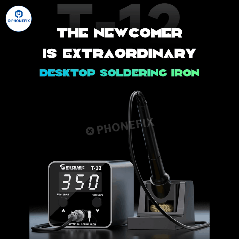 Mechanic T12 Pro Anti-Static Soldering Station With Iron Tip