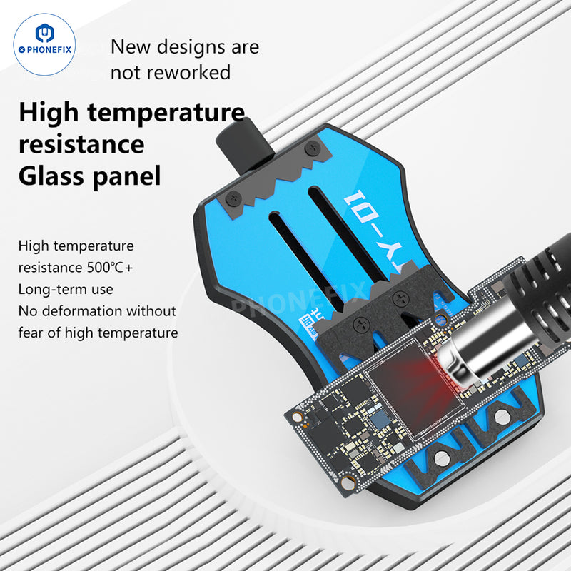 MaAnt TY-01 TY-02 Transparent Glass Fixture Motherboard IC Clamp