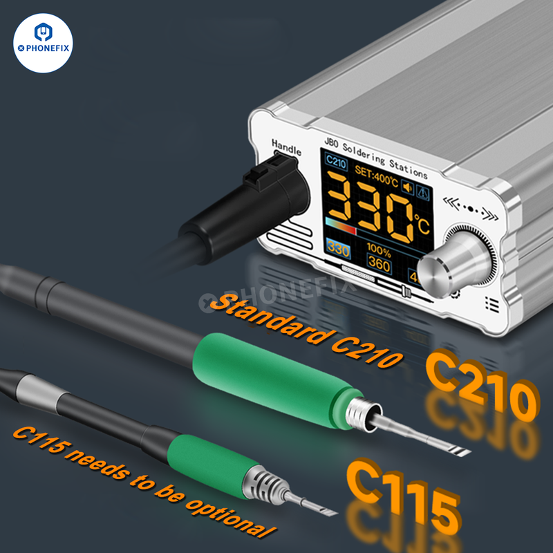 ZH-C210 Pro Precision Soldering Station With C210 Iron Tips