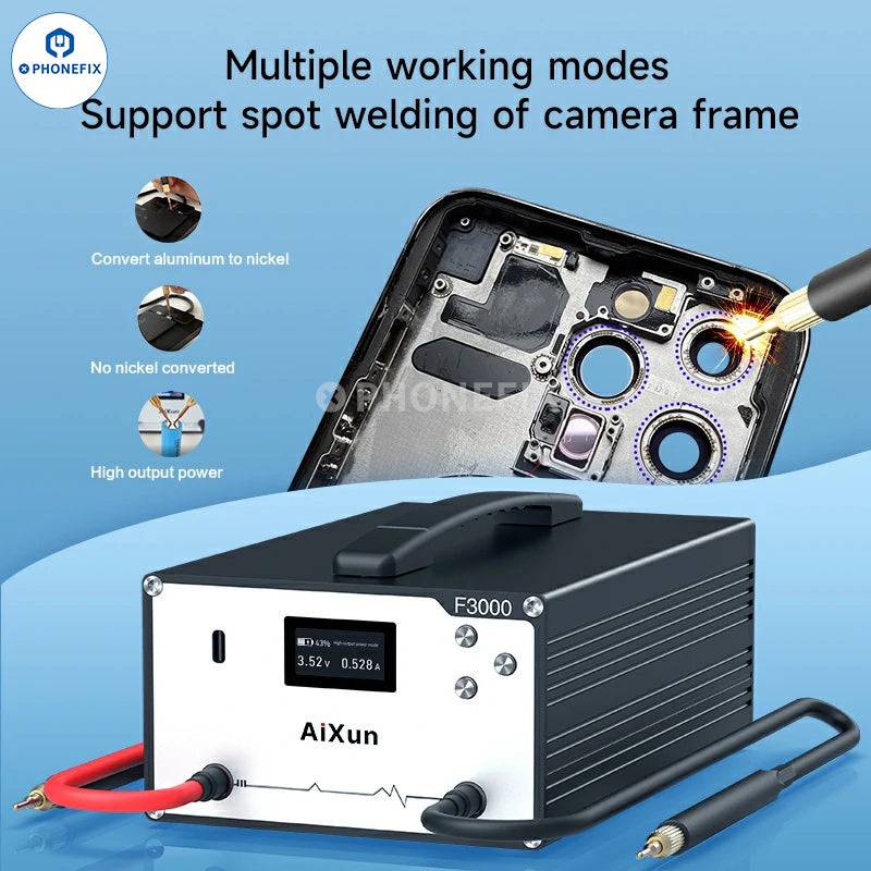 AiXun F3000 Farad Capacitor Spot Welder Battery Welding Machine