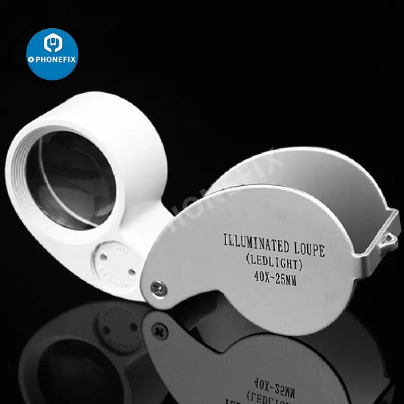 30X Loupe Magnifier With 6 Light For Motherboard Repair