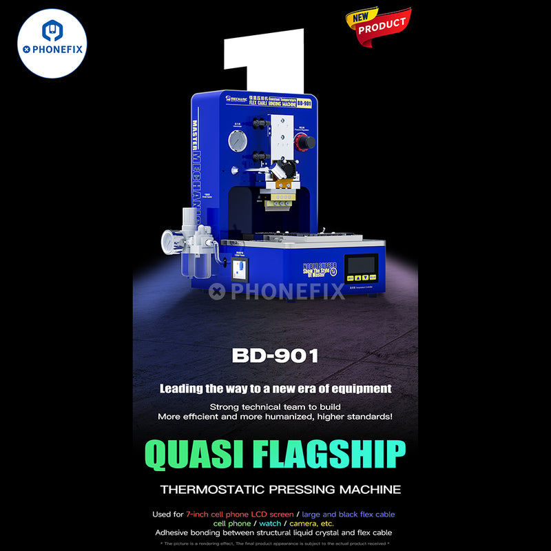 Mechanic BD-901 Pro Thermostatic Flex Cable Pressing Bonding Machine