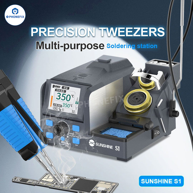 Sunshine S1 S2 Soldering Tweezers T210 BGA Rework Station