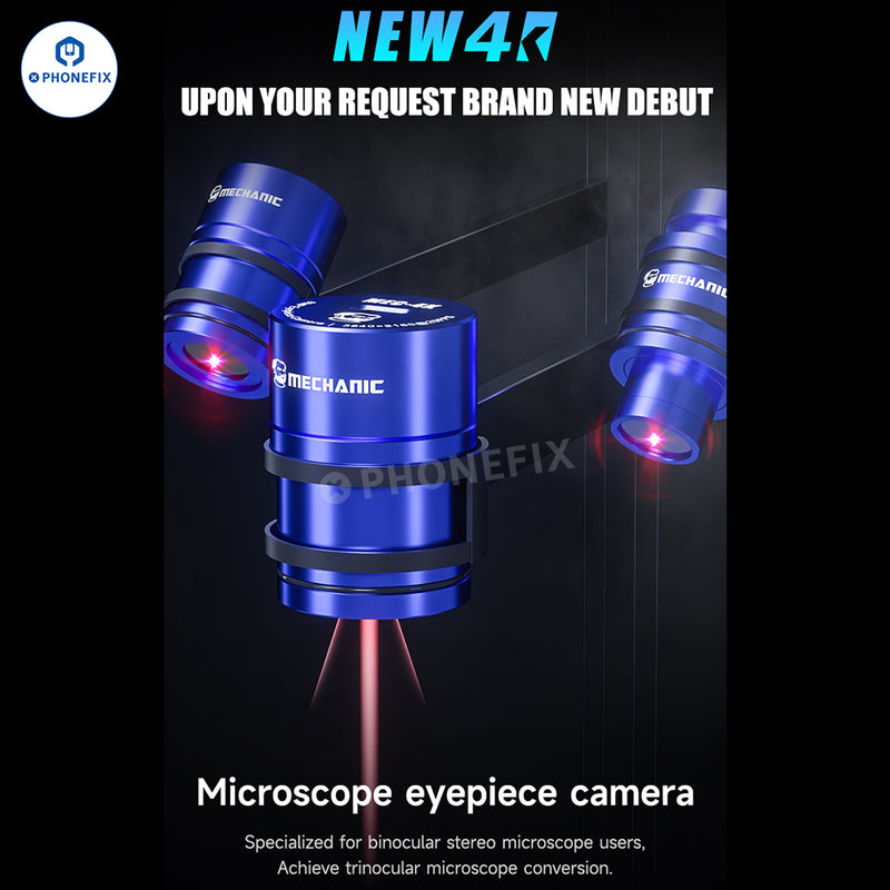 MECHANIC MEC 4K 2K HD Electronic Eyepiece Camera for Stereo Microscope