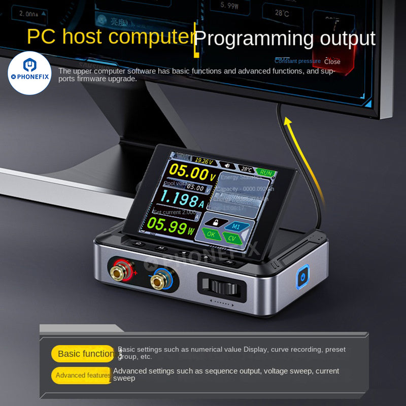 FNIRSI DPS-150 Programmable Mini DC Power Supply 30V 5A