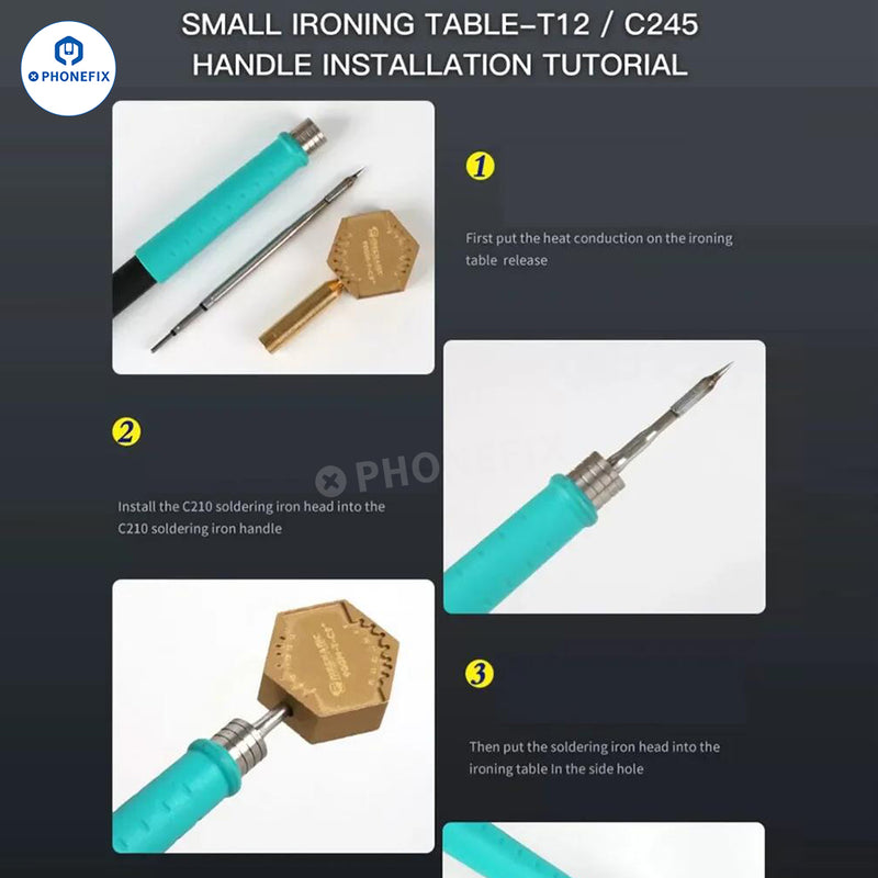 MECHANIC 900M-T-C9+ 936 T12 C210 C245 Soldering Iron Heating Table